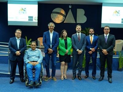 Notícia destaque: Representantes da OAB-MT participam como palestrantes do evento jurídico Desafios da Advocacia no Mundo Rural