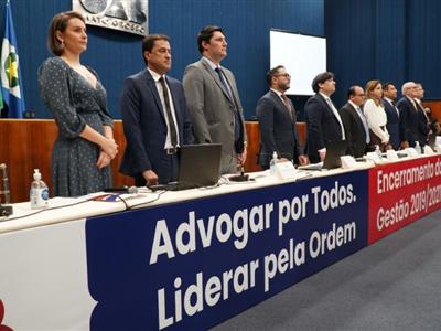 Foto da Notícia: Colégio de Presidentes, conselheiros e diretores da CAAMT recebem homenagens