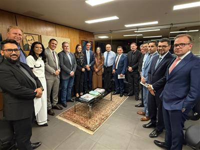 Foto da Notícia: OAB-MT participa de reunião com ministro Gilmar Mendes sobre o Marco Temporal